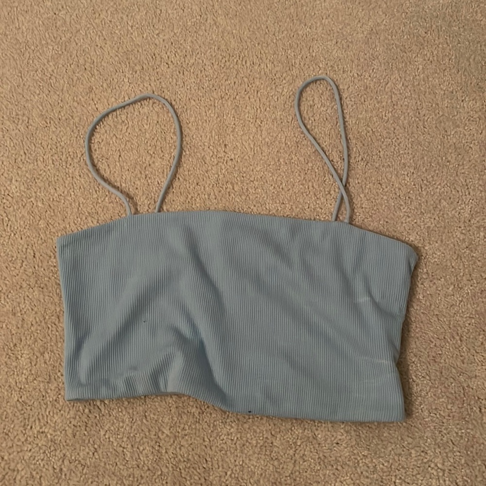 cropped tank top